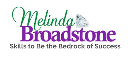 Melinda Broadstone – Skills to Be the Bedrock of Success. Logo